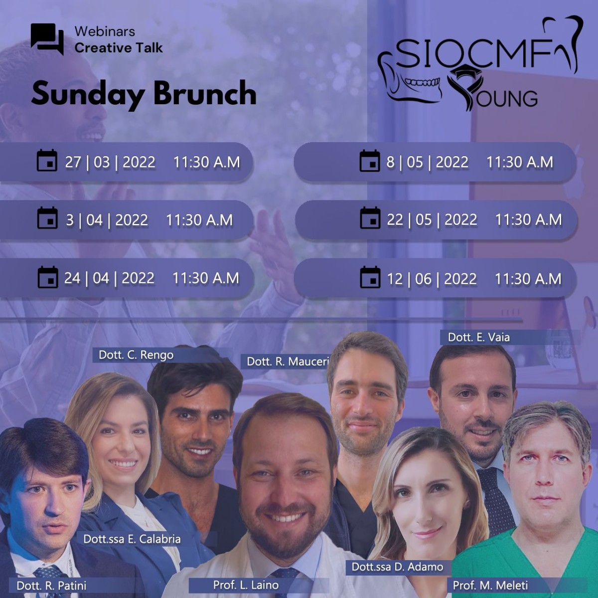 Continuano i Sunday Brunch organizzati dalla SIOCMF Young