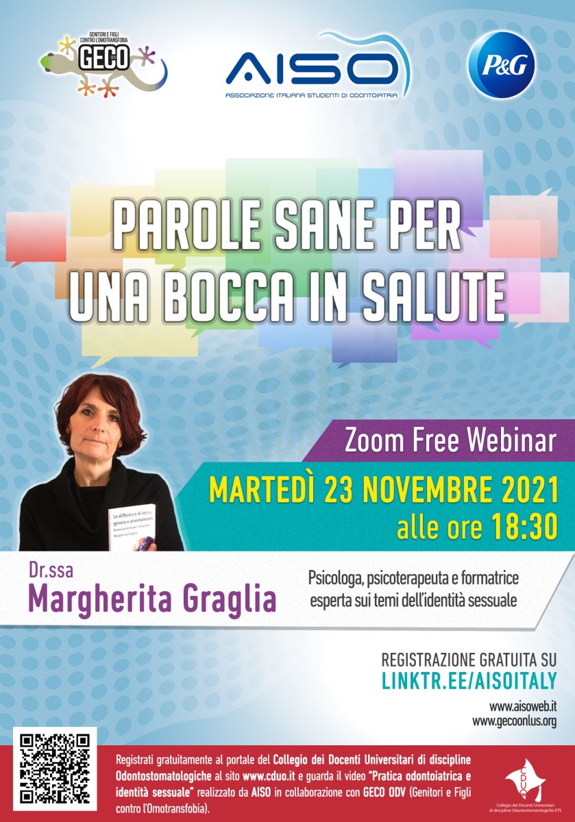 Parole sane per una bocca in Salute | 23 novembre | ore 18.30