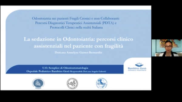 La sedazione in Odontoiatria: percorsi clinico-assistenziali nel paziente con fragilità